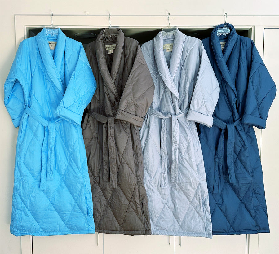 COMFORTLOOMS Women's Bath Robe | Half Sleeve 100% Cotton Bathrobe | Soft,  Light, Compact &